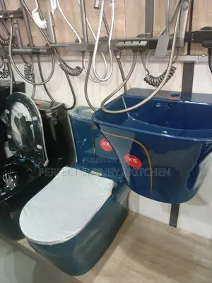 Blue Luxury W.C Water Closet