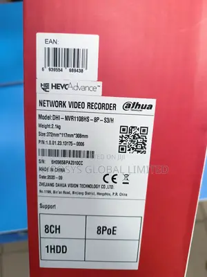 Dahua 8CH Network Video Recorder