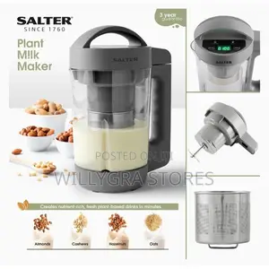 Salter Plant Milk Maker, Nutrient-rich Plant Dairy