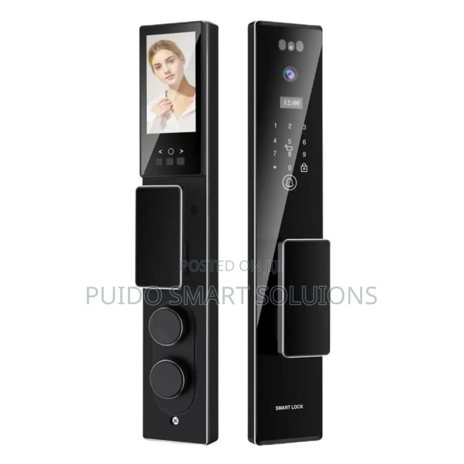 Facial Recognition Camera Doorlock Tuya App Video Intercom