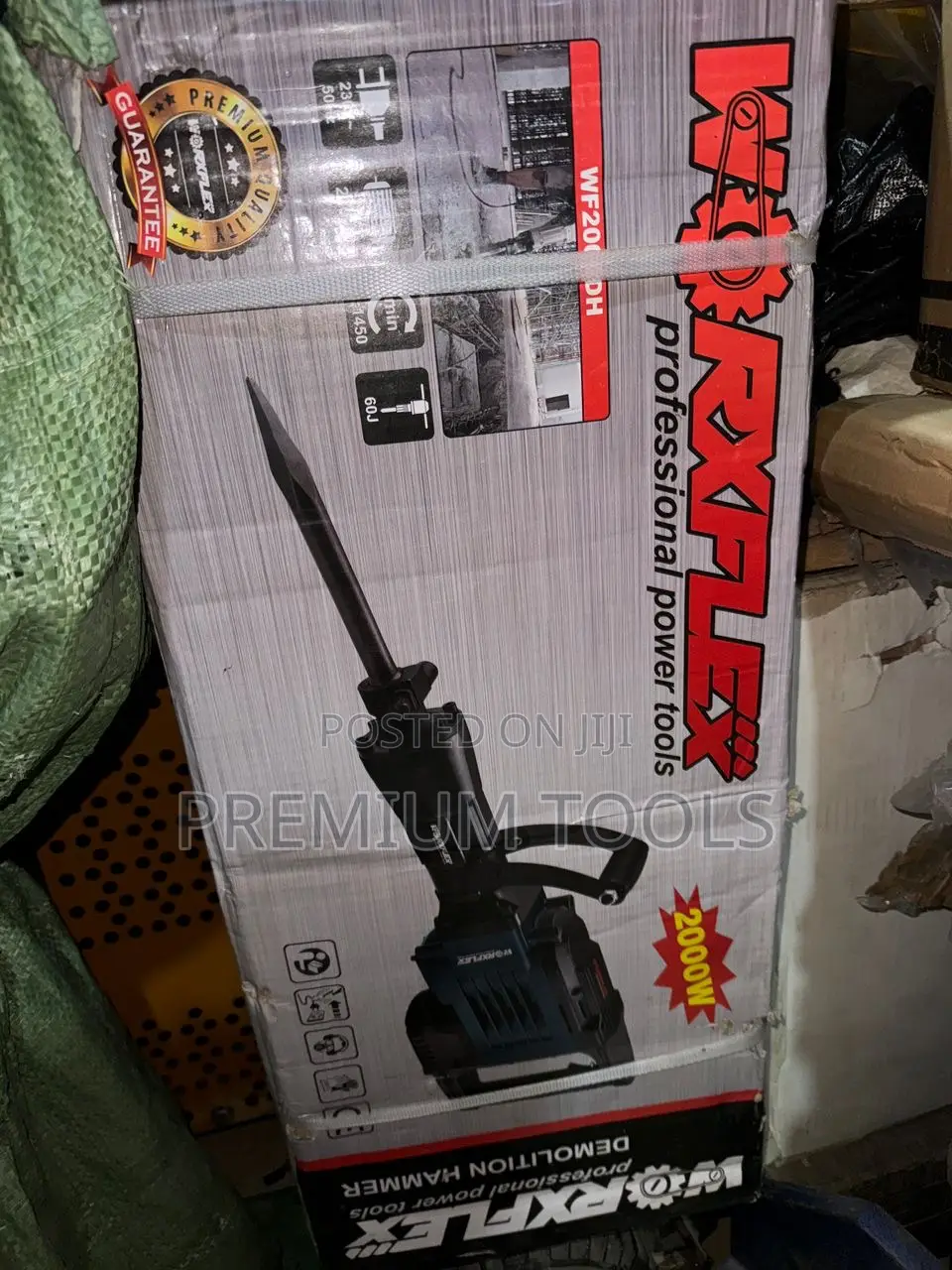 Worx Flexdemolition Hammer 2000w