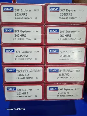 SKF Round Bore Bearing | 40mm X 16.256mm X 18.29mm | 203krr2