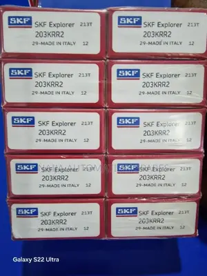 SKF Round Bore Bearing | 40mm X 16.256mm X 18.29mm | 203krr2
