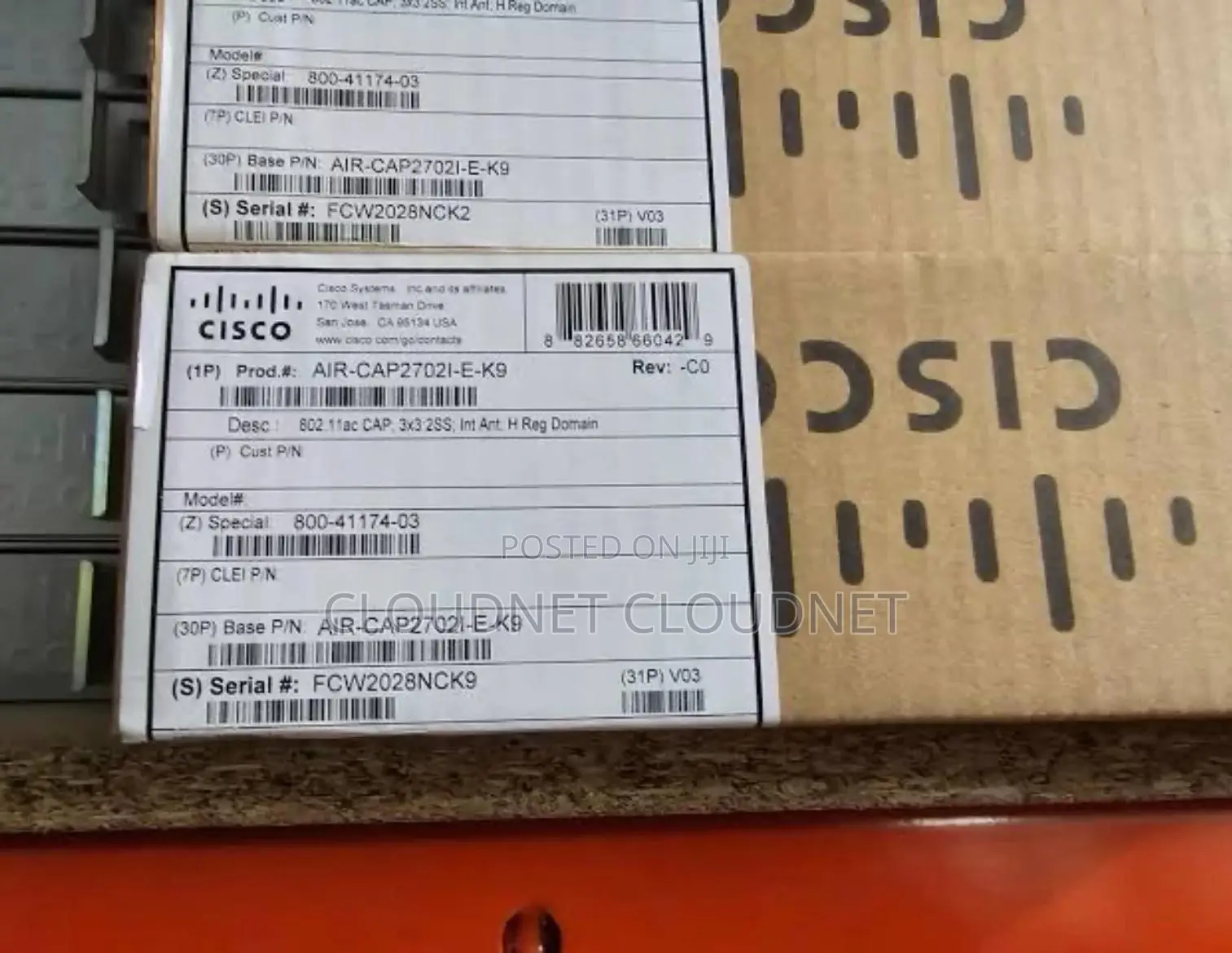 Cisco Air -CAP 2702i-E-