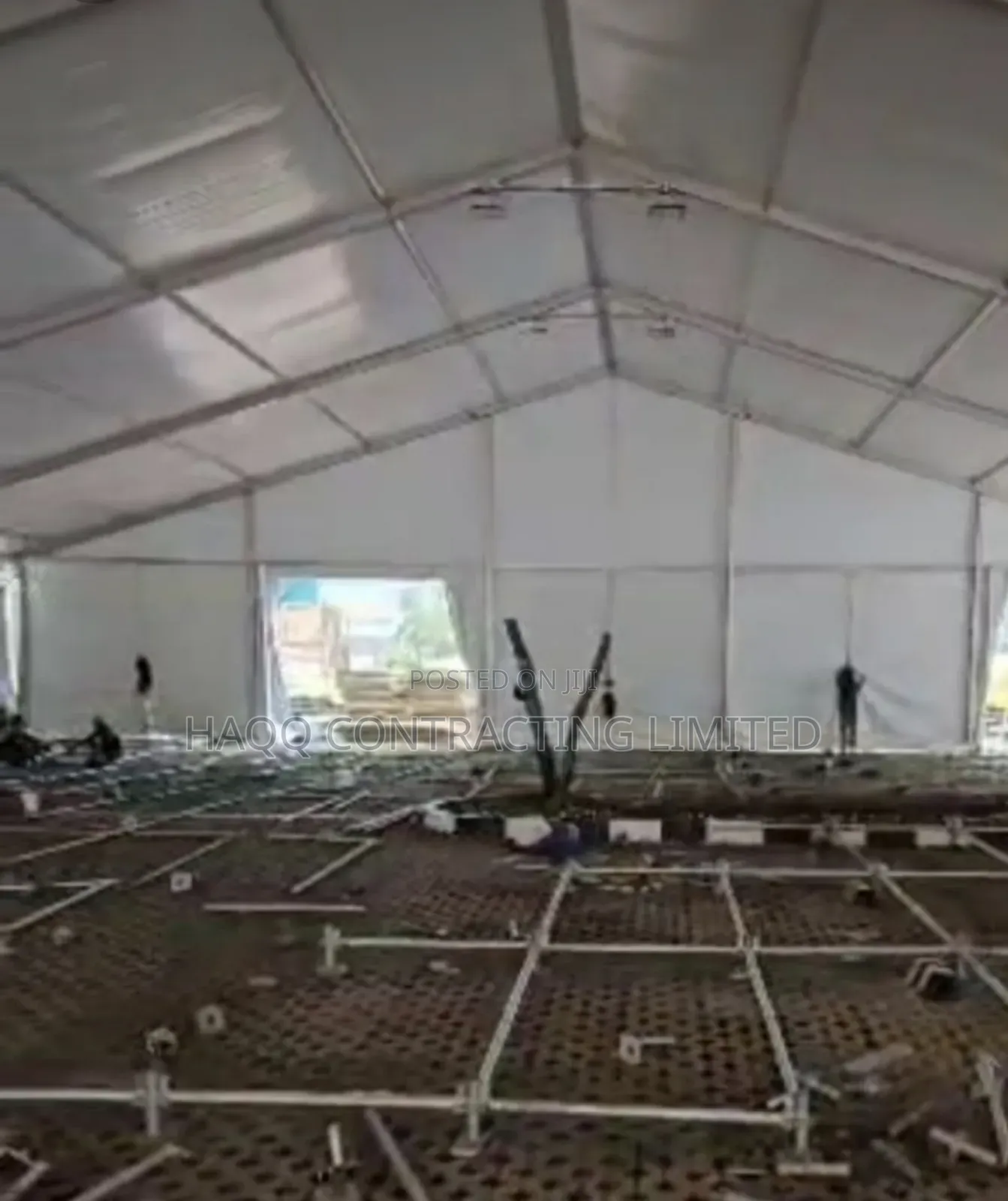 Event Centre Tent Construction