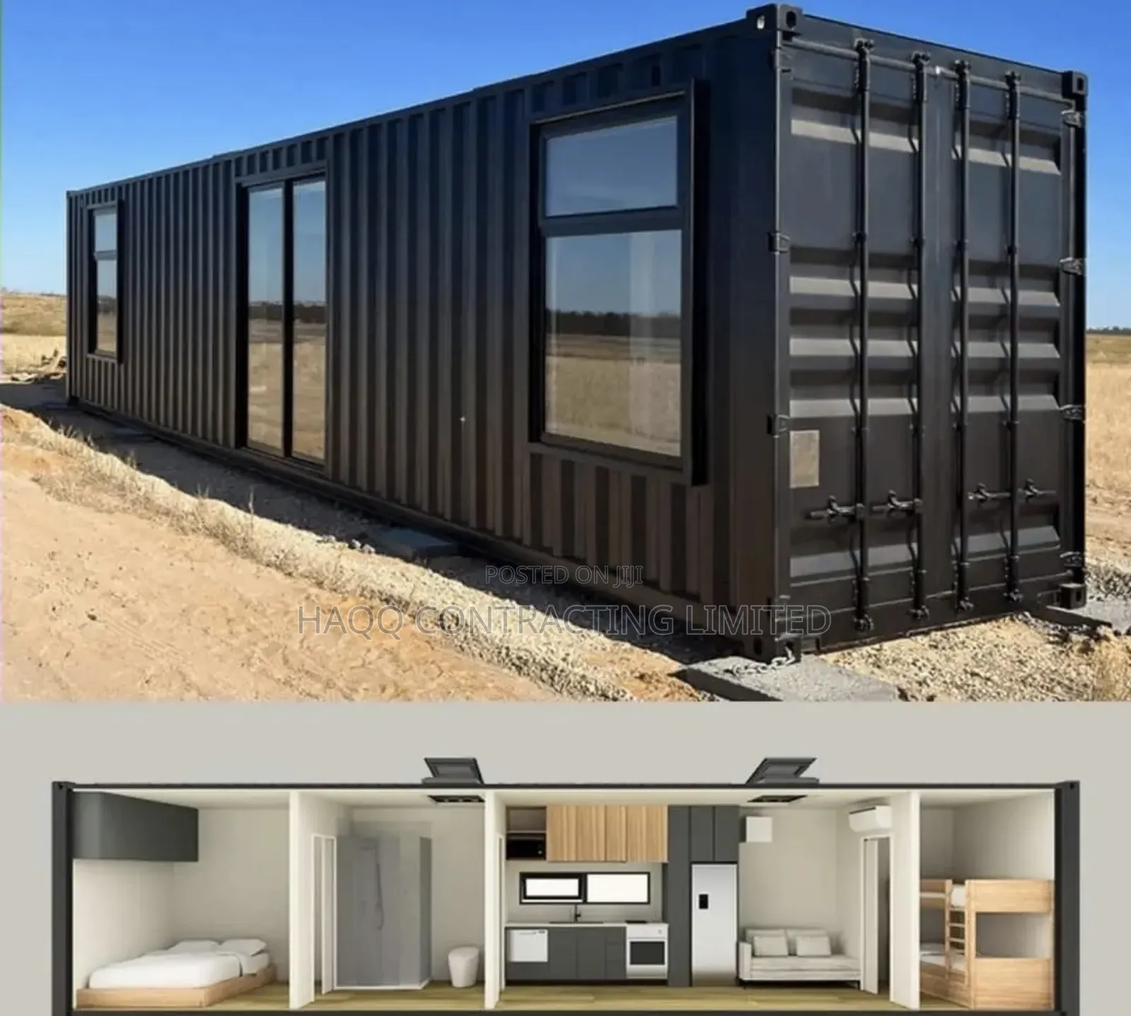 40ft Container Office Construction/Modelling