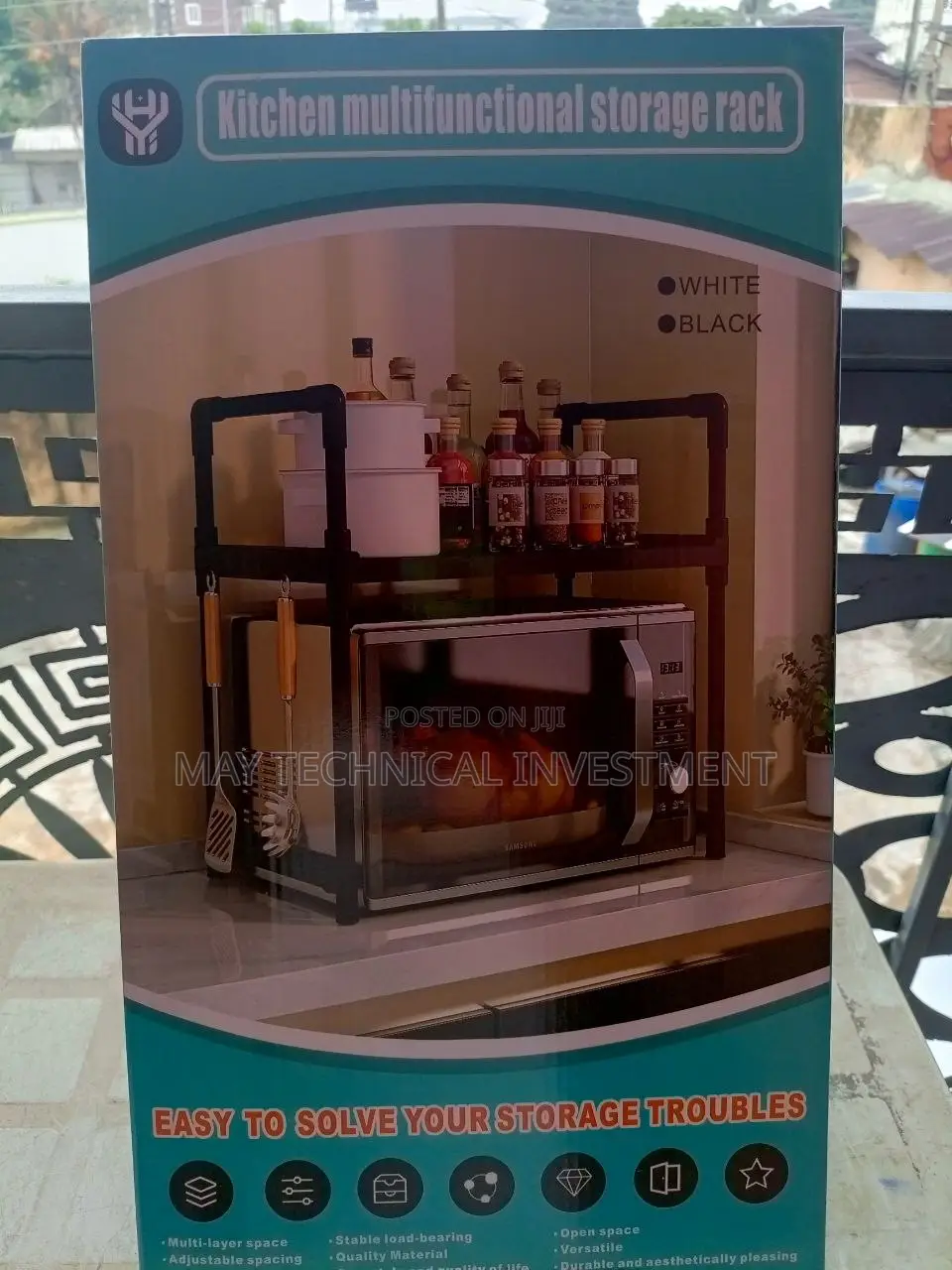 Single Layer Microwave Shelf