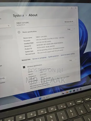 Laptop Microsoft Surface Pro 9 16GB Intel Core I5 SSD 256GB