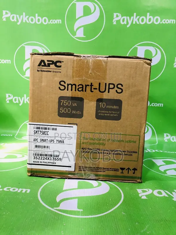 APC SMT750IC Smart-Ups, Line Interactive, 750VA, Tower, 230V