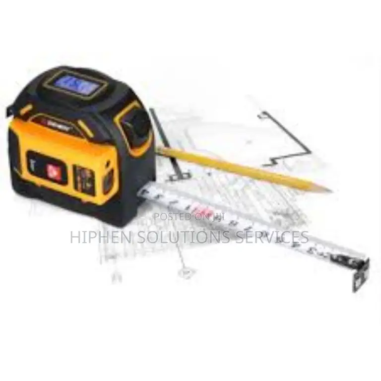 Digital Laser Measure 40m/131ft Autolock Measuring Tape