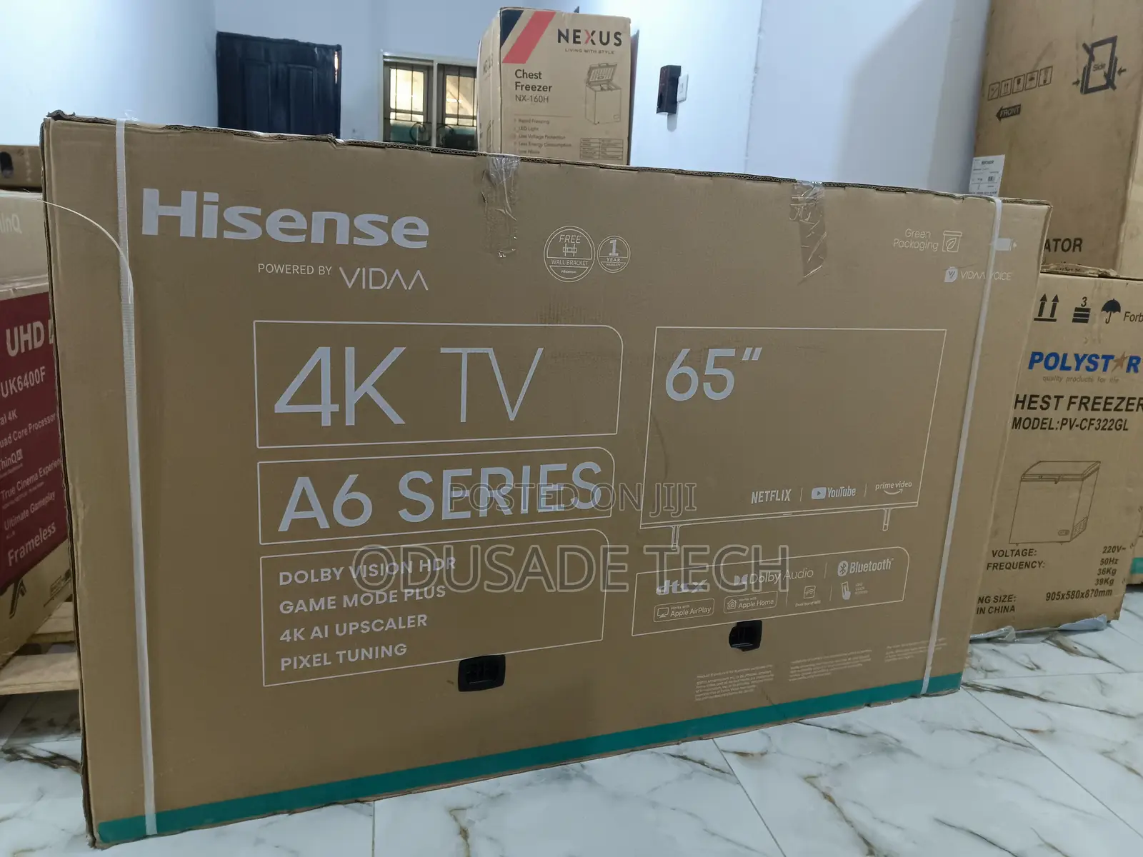 Admirable Hisense 65" A6 Series