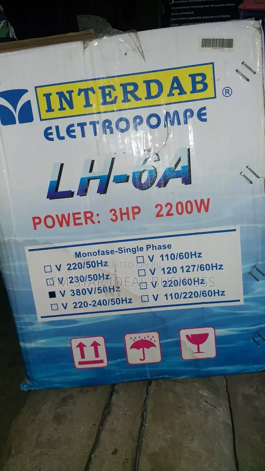 Suface Interdab 3hp 3phase