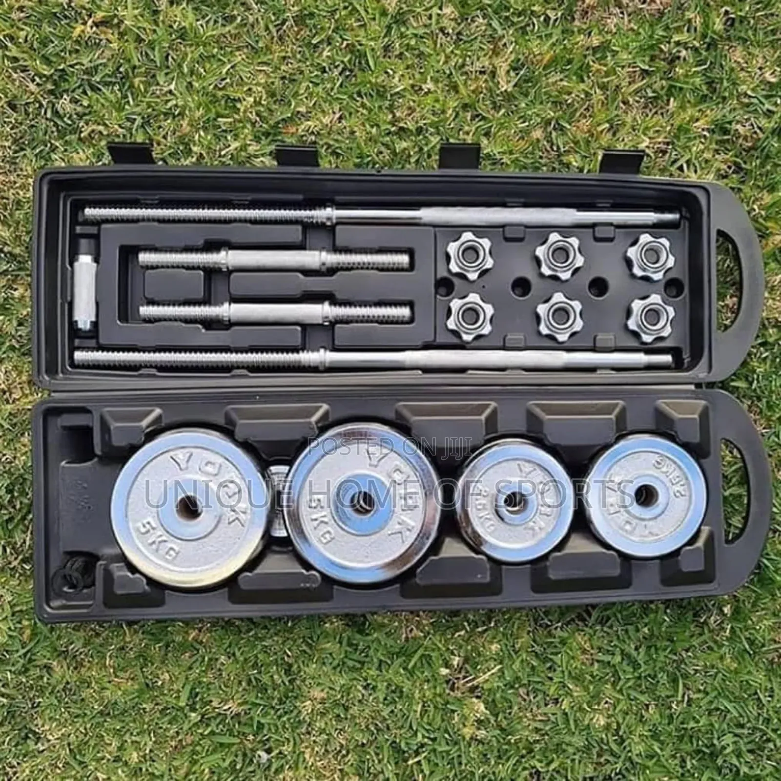 Brand New Set Of 50kg Set With Barbell