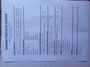 Housekeeping Cleaning CV