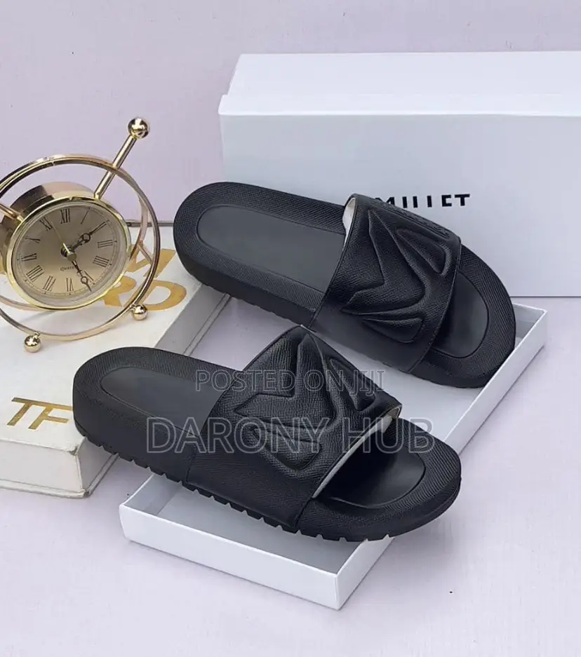 NEW Black CARTON Slides_top Quality