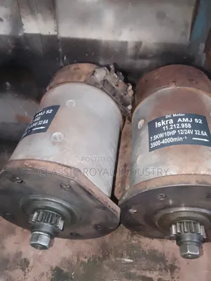 Original DC Motor 10 HP 3500 RPM