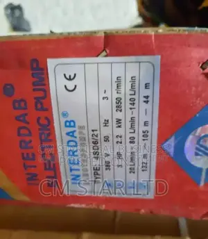 Interdab Sumersible 3hp 3phase Pump
