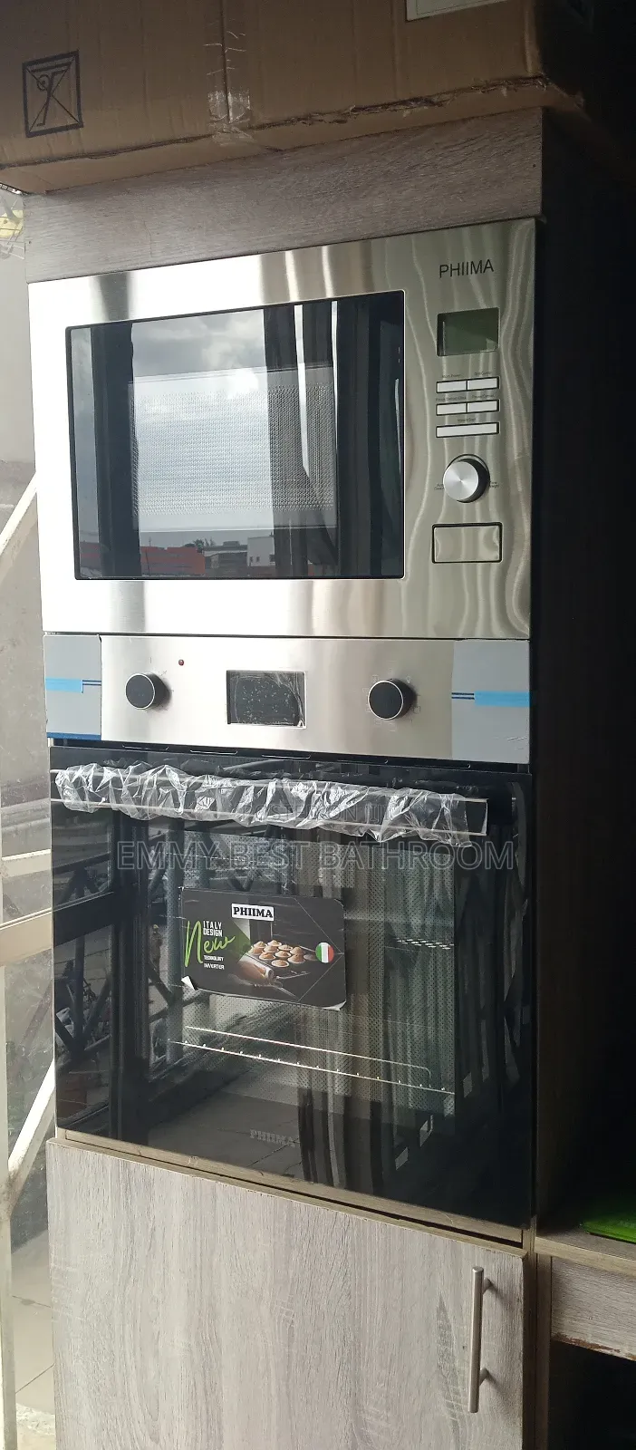 Executive Oven With Inside Air Fryer and Microwave