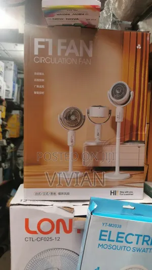 Foldable Rechargeable Circulation Fan