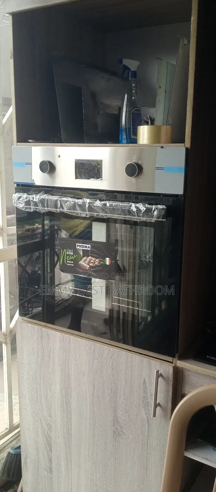Real Oven With Inside Air Fryer and Inverter