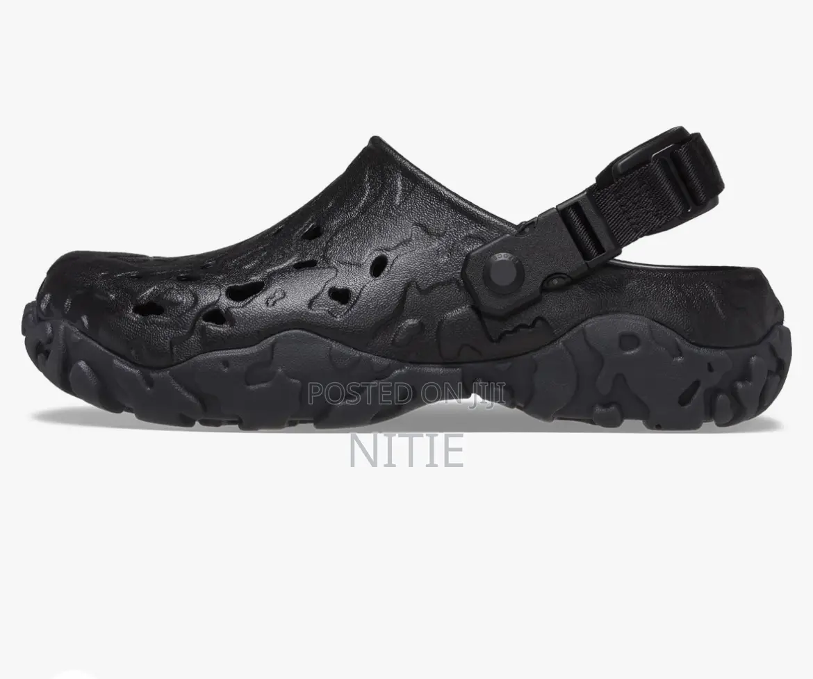 All Terain Atlas Crocs (Black)