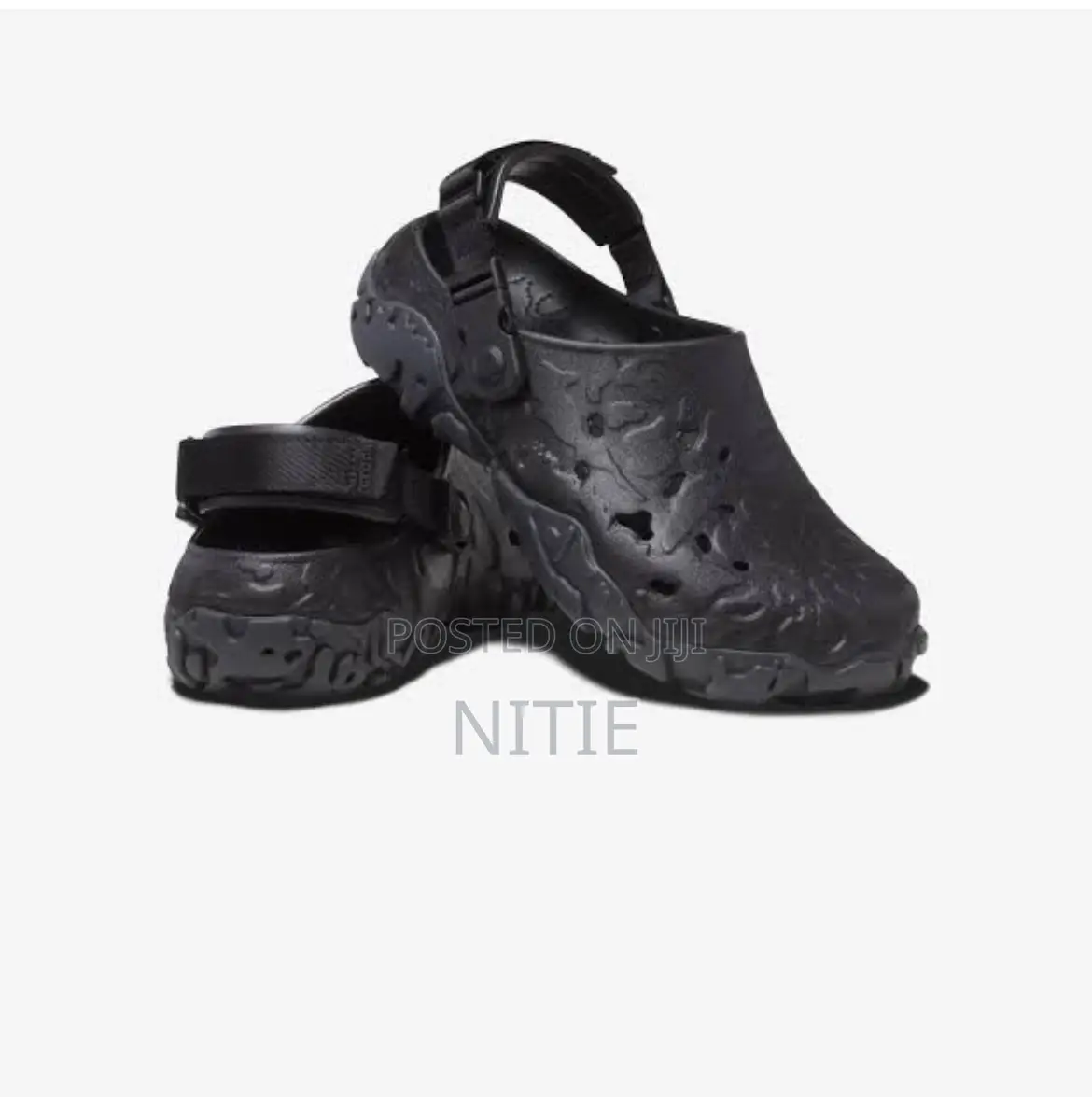 All Terain Atlas Crocs (Black)