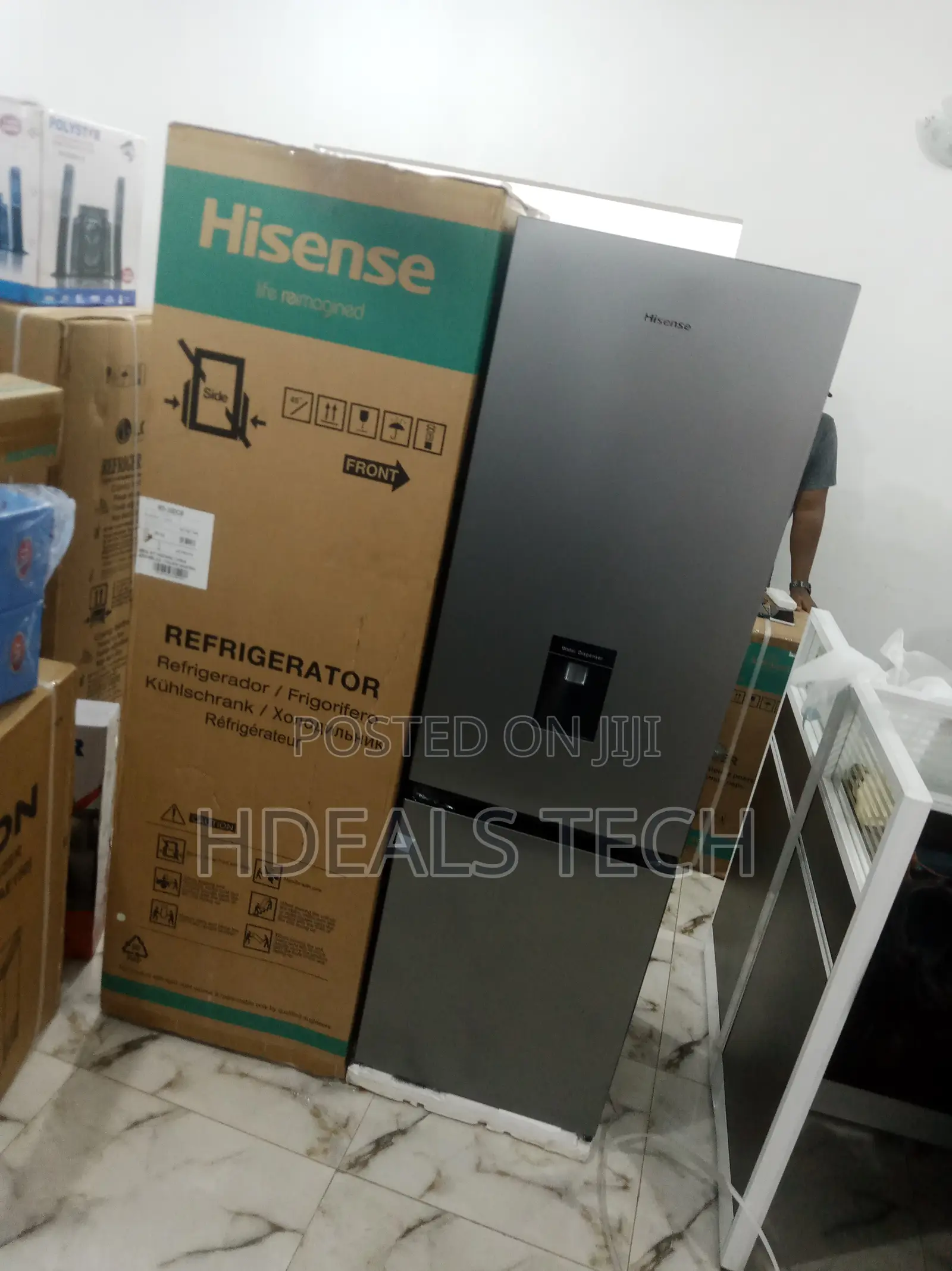 264L Refrigerator With Water Dispenser (Silver) 