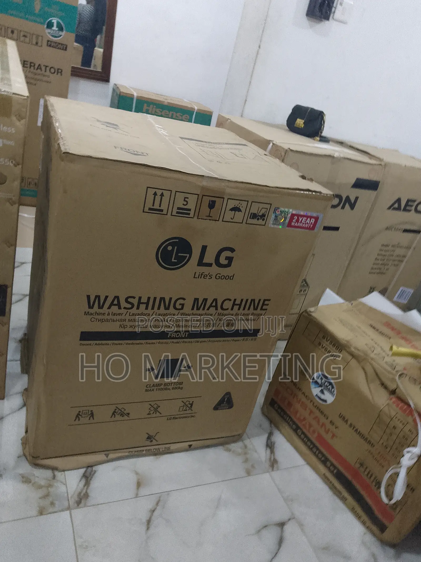 Brandnew LG 12kg Front Load Washing Machine~4v9bcp2ee