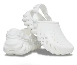 White Echo Crocs