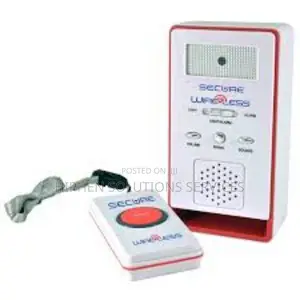 Secure Wireless Call Button Pager Alarm System 500+ Ft Range