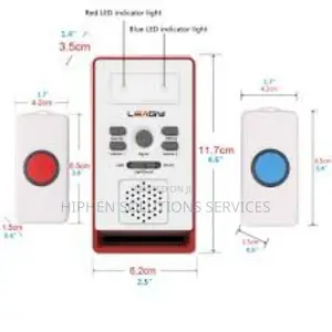 Wireless Caregiver Pager Nurse Call Button Set