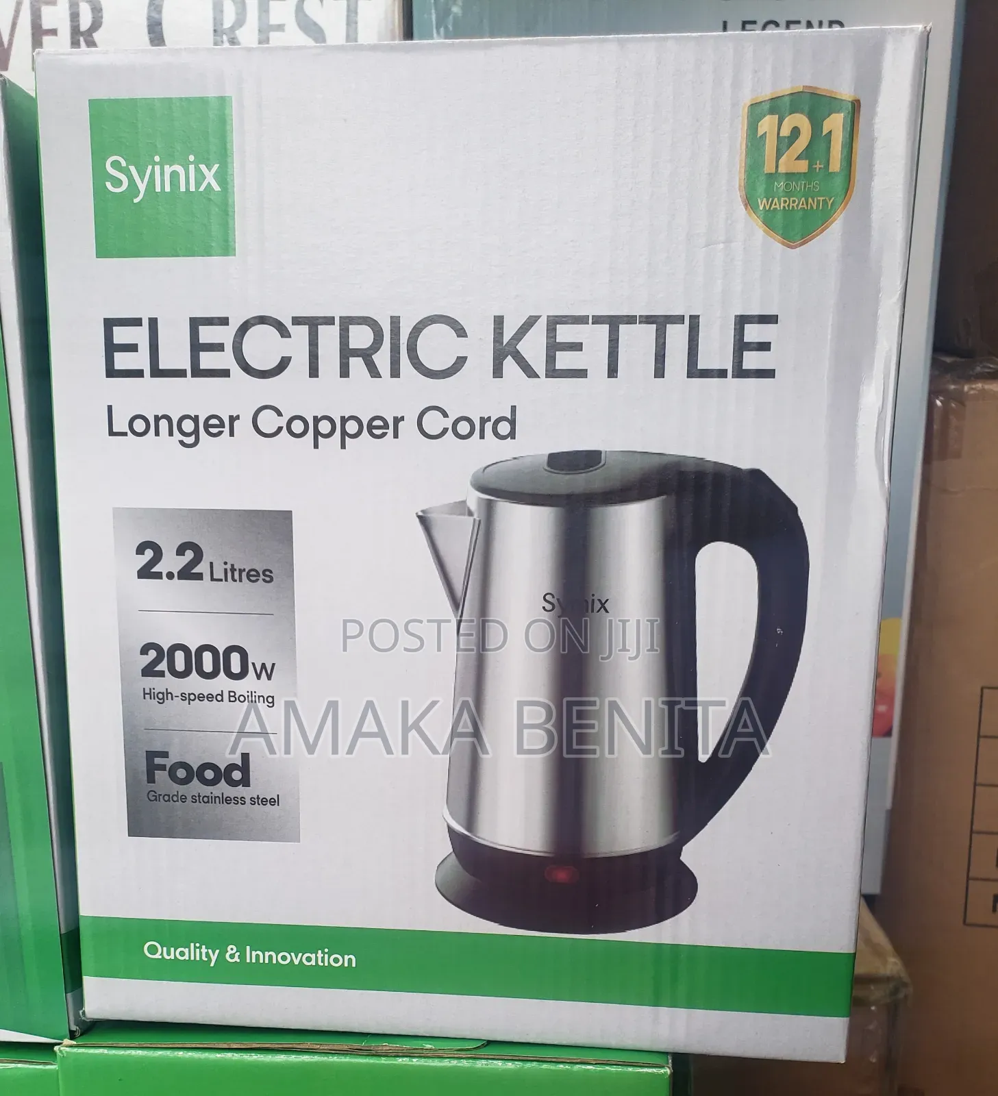 Syinix Jug 2.2ltrs