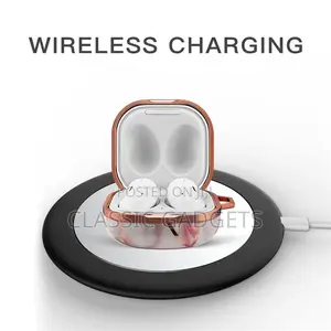 Electroplated Marble Pattern Case for Galaxy Buds 2 Pro