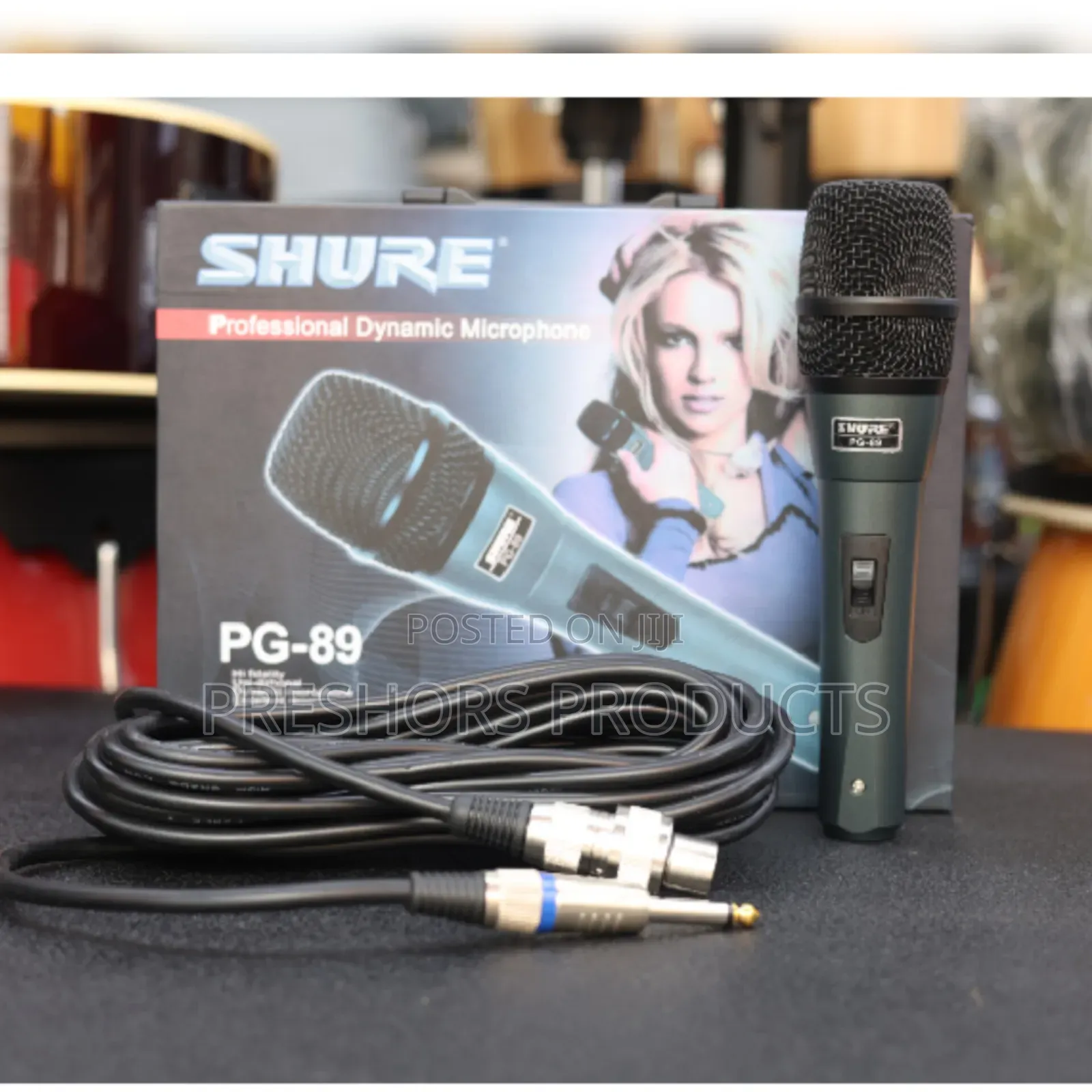 PROFESSIONAL PG89 Dynamic Shure Microphone