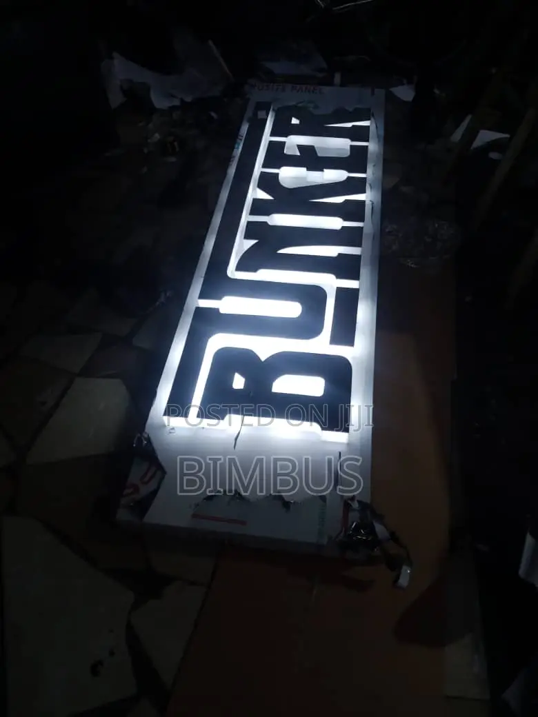 House Signage With LED