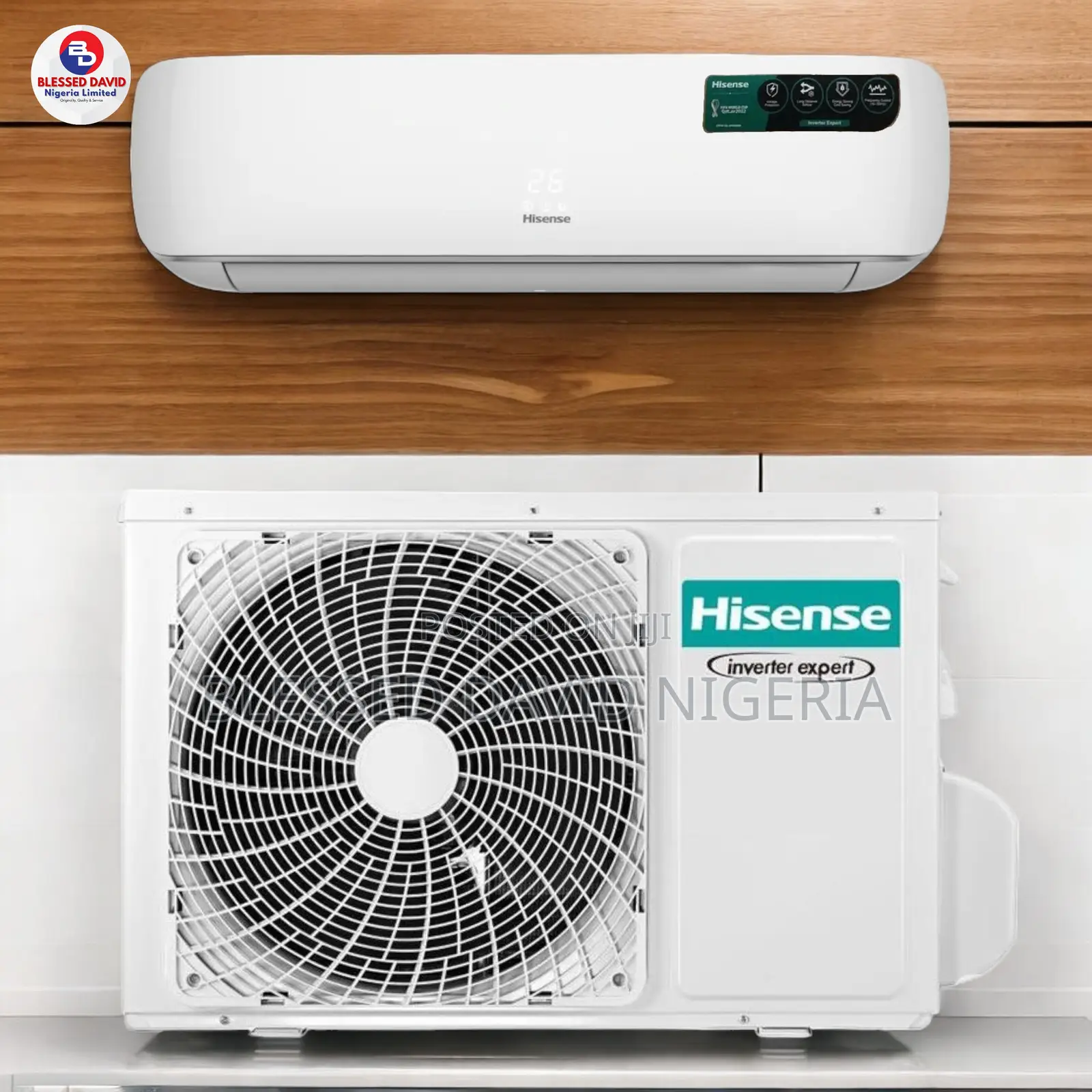 Hisense Split AC 1.5HP Inverter