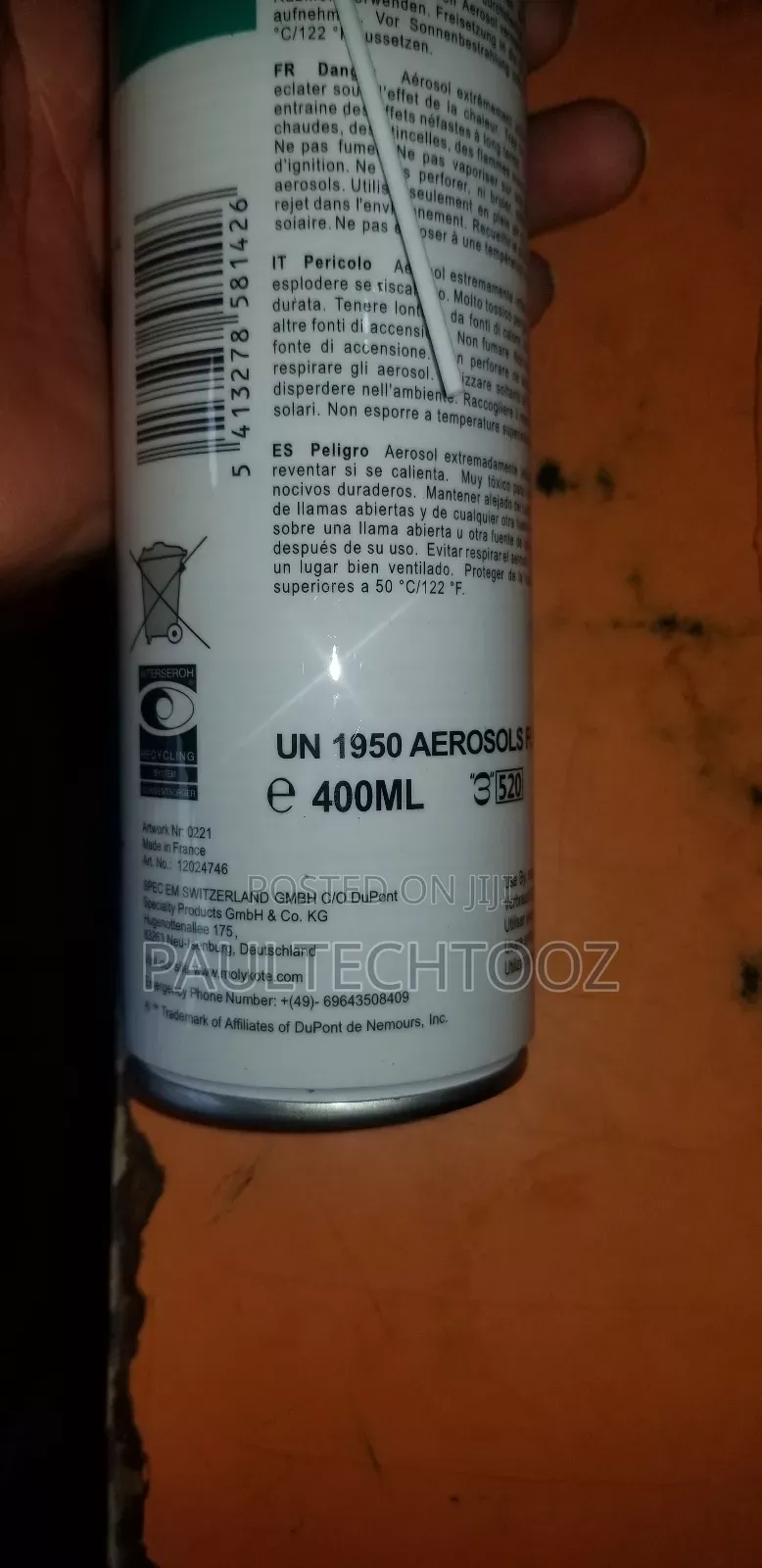 Molykote Sprays