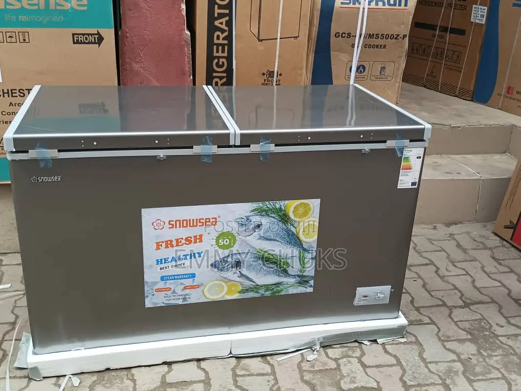 600l Double Door Freezer