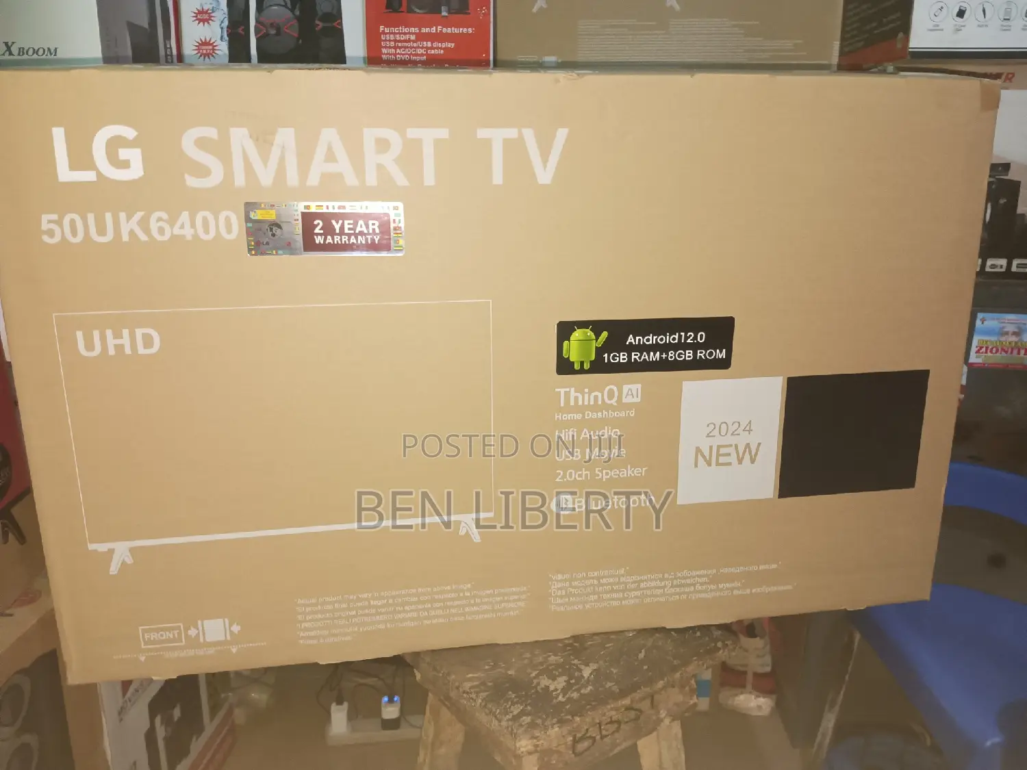 I Lg 50 Inches Smart Tv Frameless