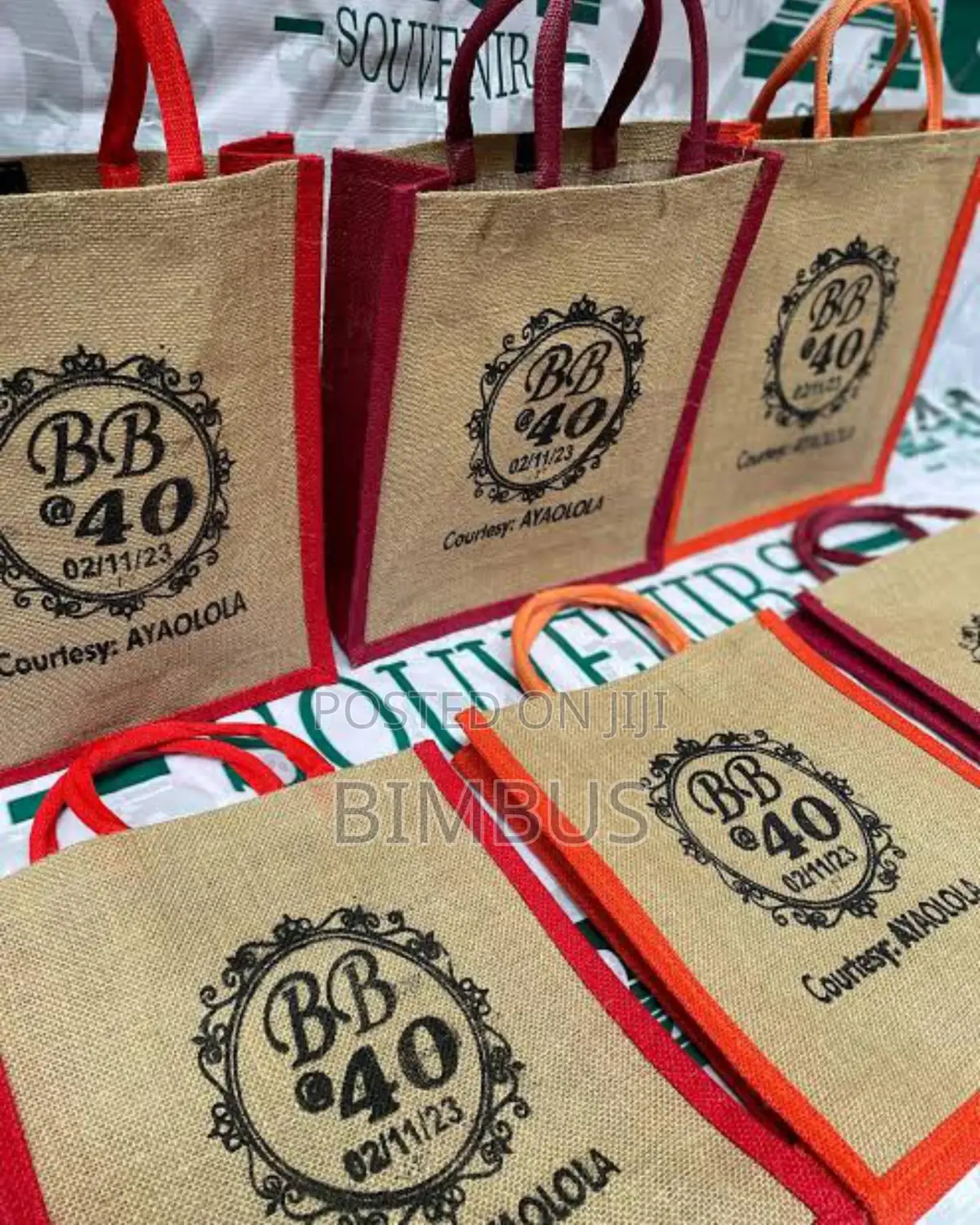 Branded Jute Bag.