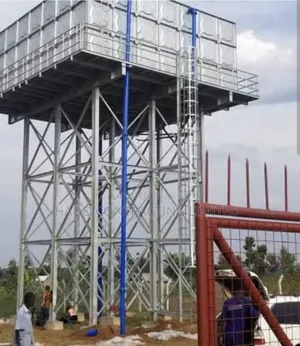Industrial Water Tank and Water Scaffold Construction