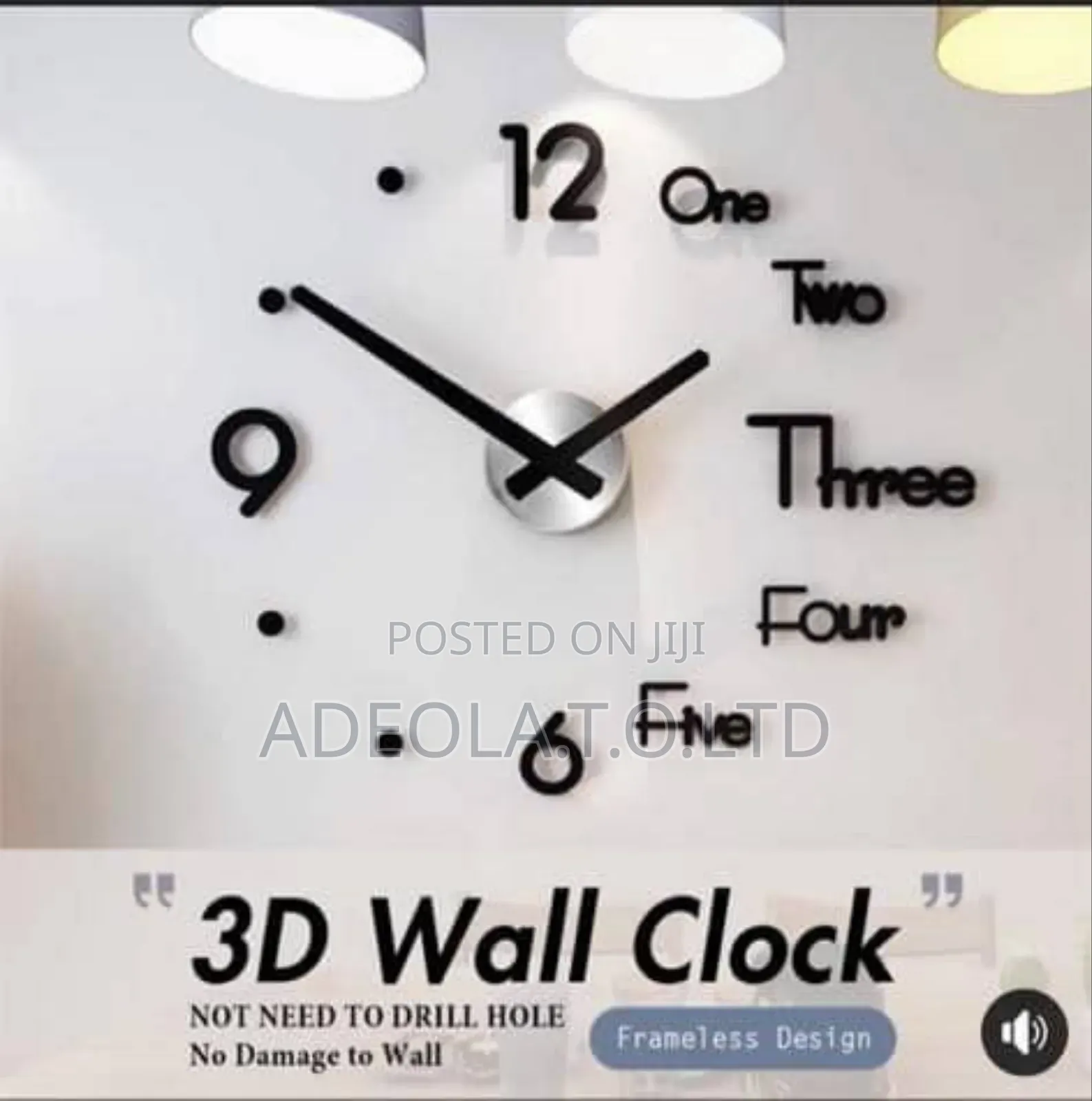 Big Size DIY Clock