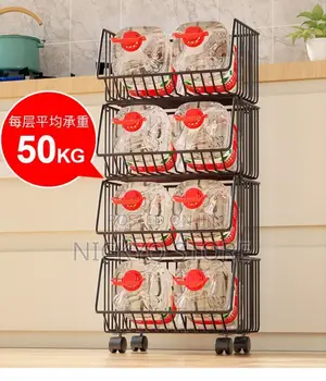 5 Steps Storage Basketvegetable Storage Rack