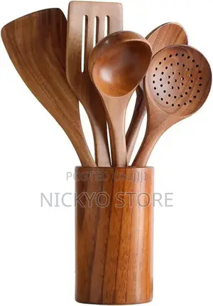 5pcs Wooden Spoon