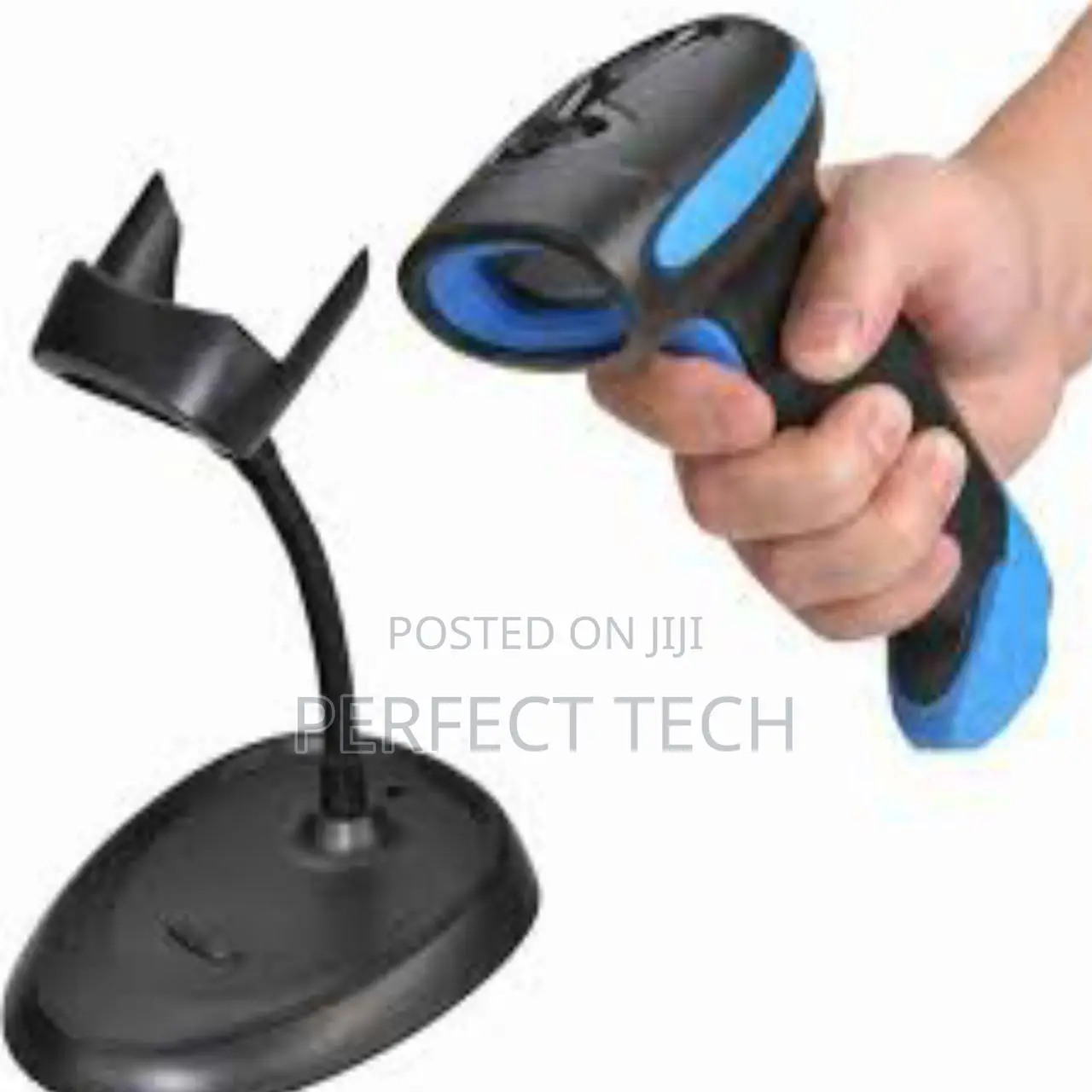 Handheld USB Barcode Scanner With Stand