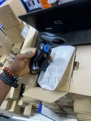 Handheld USB Barcode Scanner With Stand