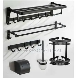 Executive Bathroom Accessories Black