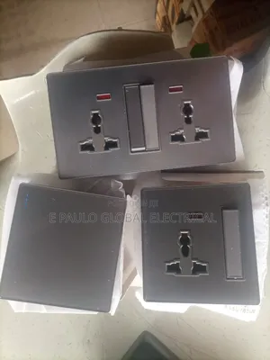Grey Switch And Sockets
