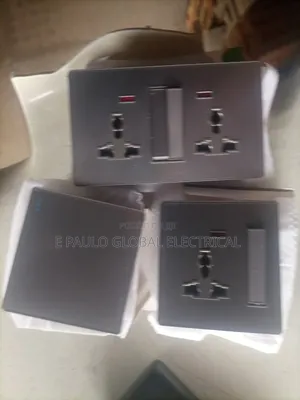 Grey Switch And Sockets