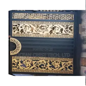 CNC Laser Cutting Design Gate Fabrication